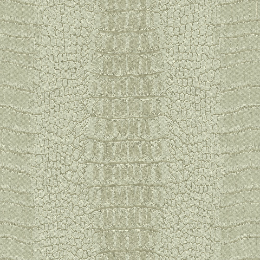 Bézs színű vlies tapéta krokodilbőr utánzat 347771, Luxury Skins, Origin