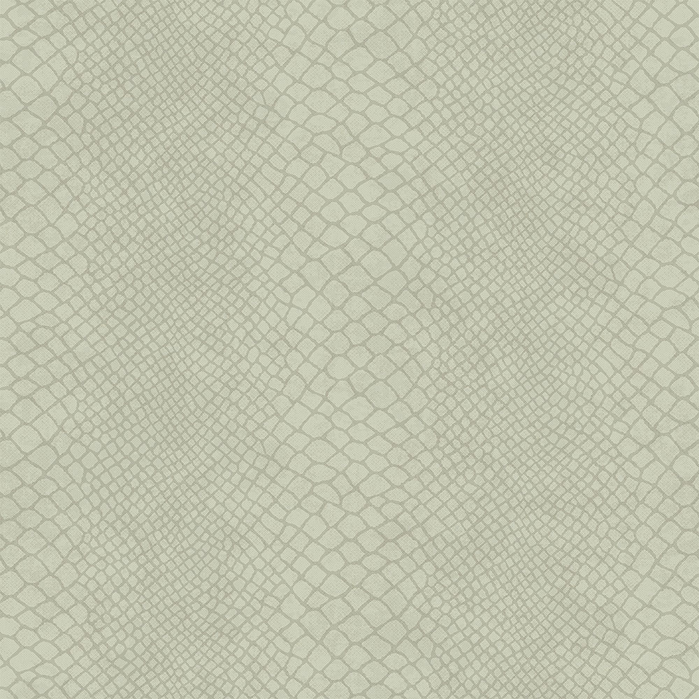 Szürkészöld vlies tapéta, kígyóbőr utánzat 347767, Luxury Skins, Origin
