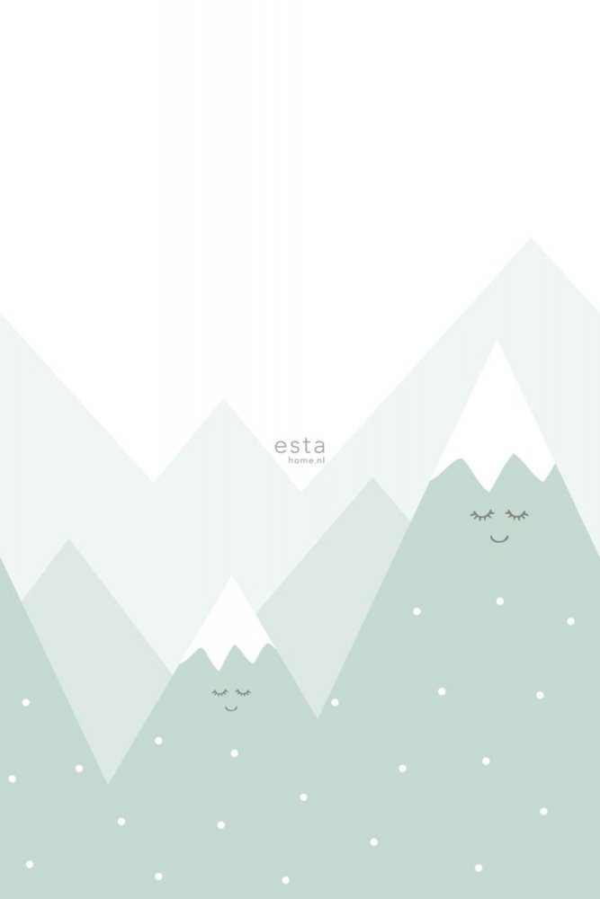 Vlies gyerek tapéta, Hegyek 158839, 1,86 x 2,79 m, Little Bandits, Esta