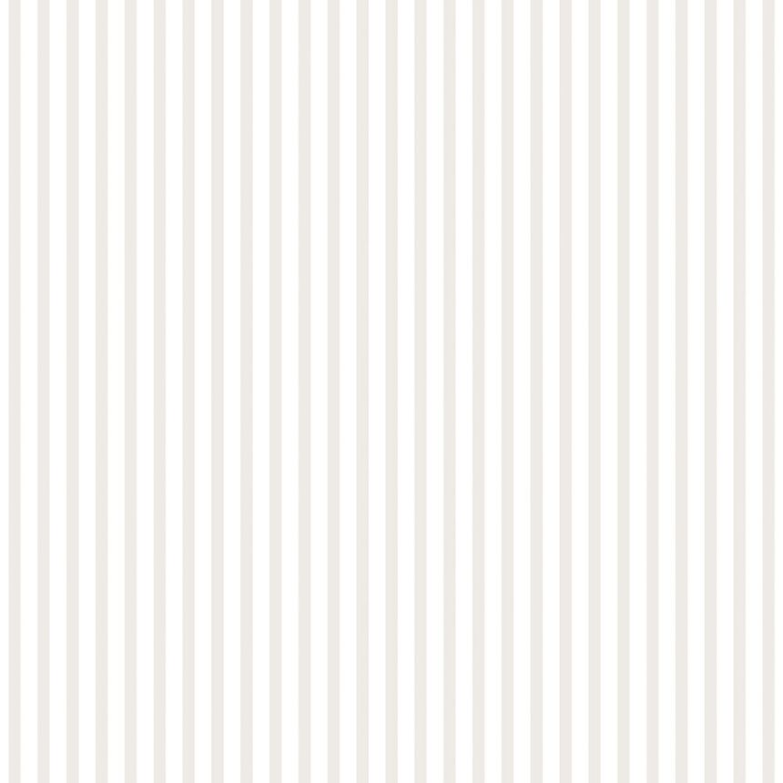 Papír tapéta, fehér és szürke csíkokkal 462-4, Pippo, ICH Wallcoverings