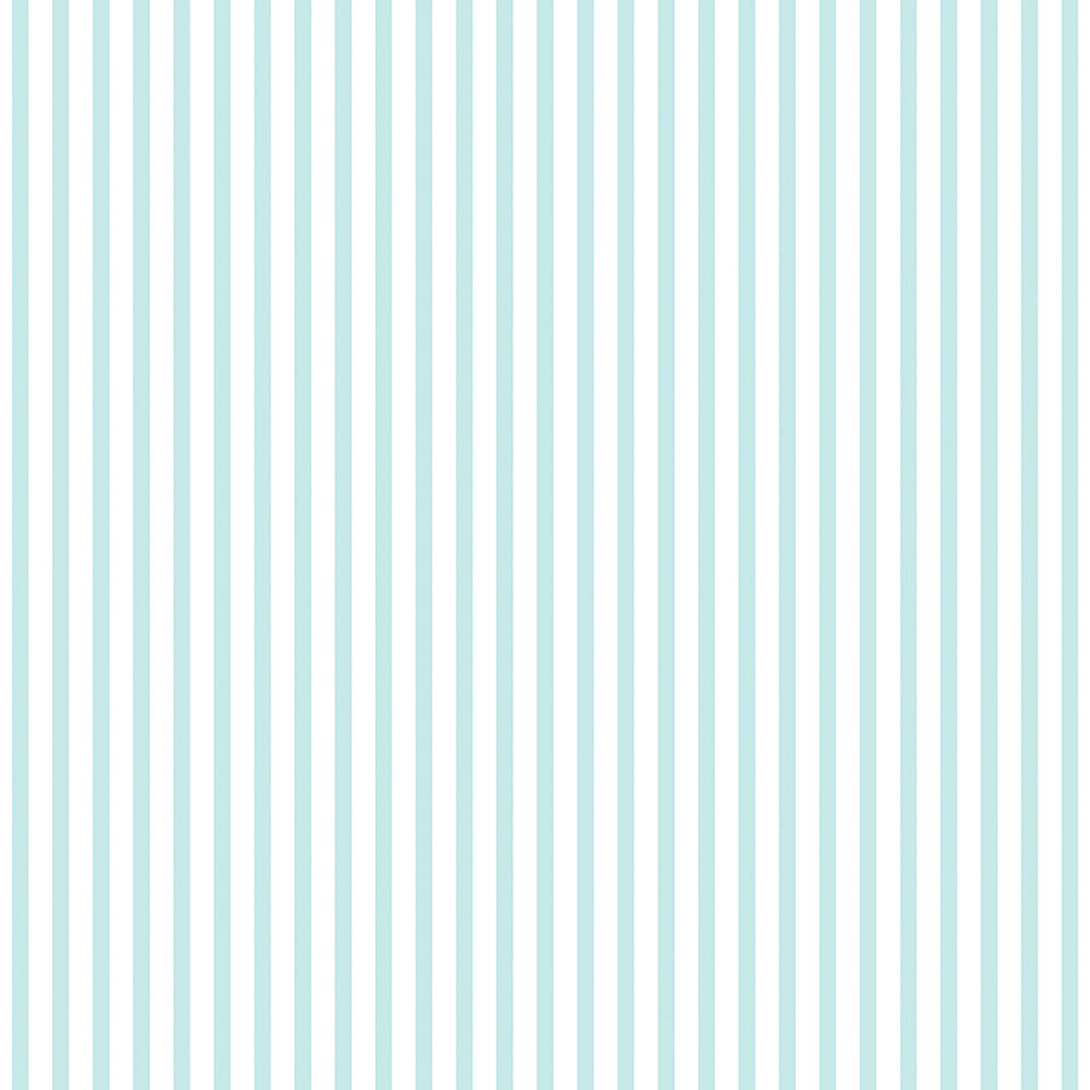 Papír tapéta, fehér és türkiz csíkokkal 462-2, Pippo, ICH Wallcoverings