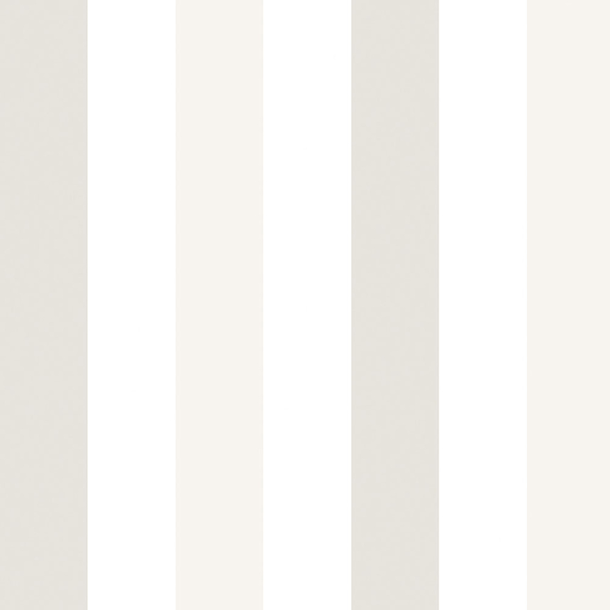 Papír tapéta, fehér és szürke csíkokkal 461-5, Pippo, ICH Wallcoverings