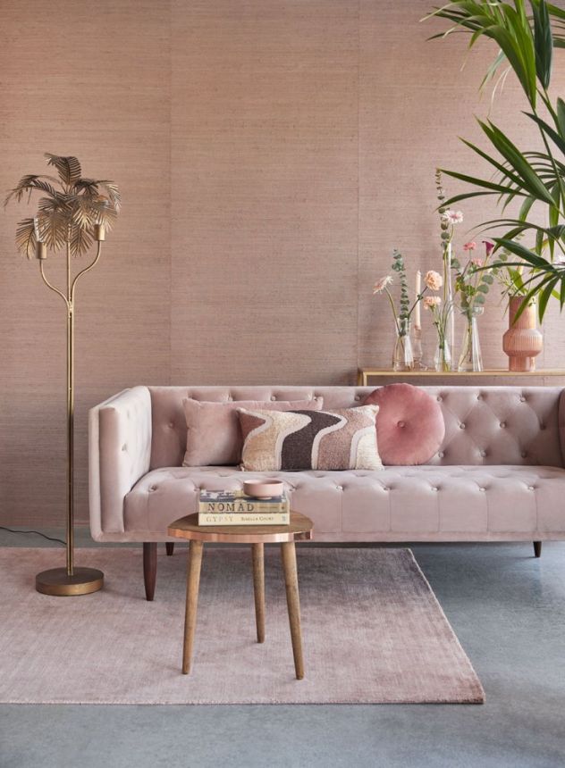 Természetes barna tapéta ezüstös fényű 303543, Natural Wallcoverings III, Eijffinger