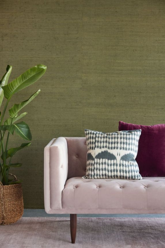 Természetes zöld tapéta 303514, Natural Wallcoverings III, Eijffinger