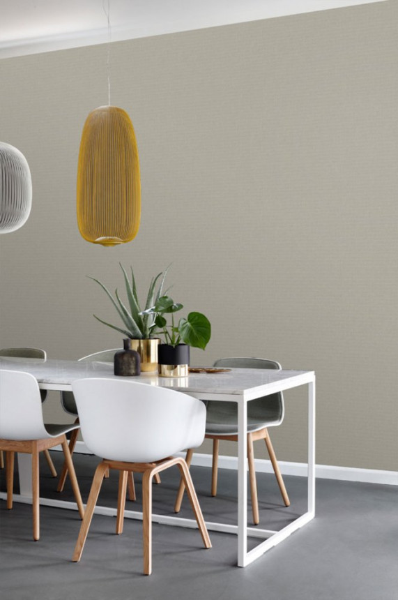Vlies tapéta szürke, szövet utánzat 148742, Blush, Esta Home