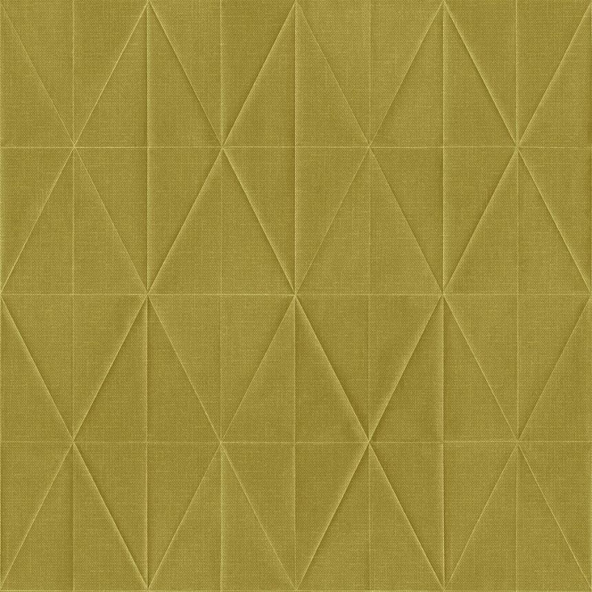 Okker geometrikus vlies tapéta, origami 148711, Blush, Esta Home