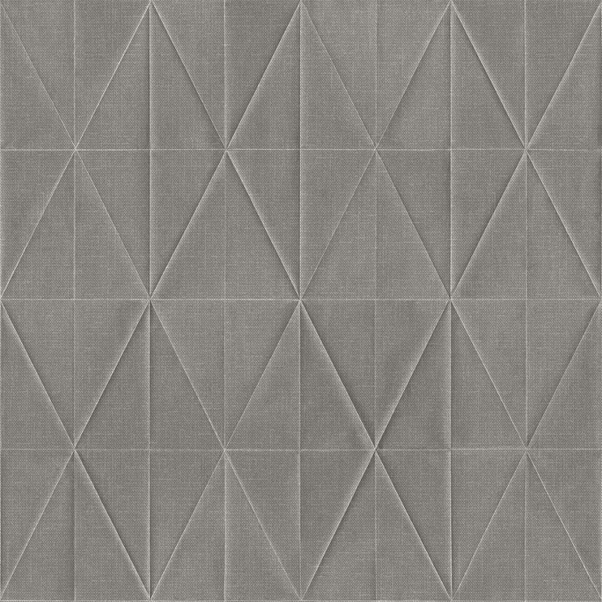 Geometrikus vlies tapéta szürke, origami 148710, Blush, Esta Home
