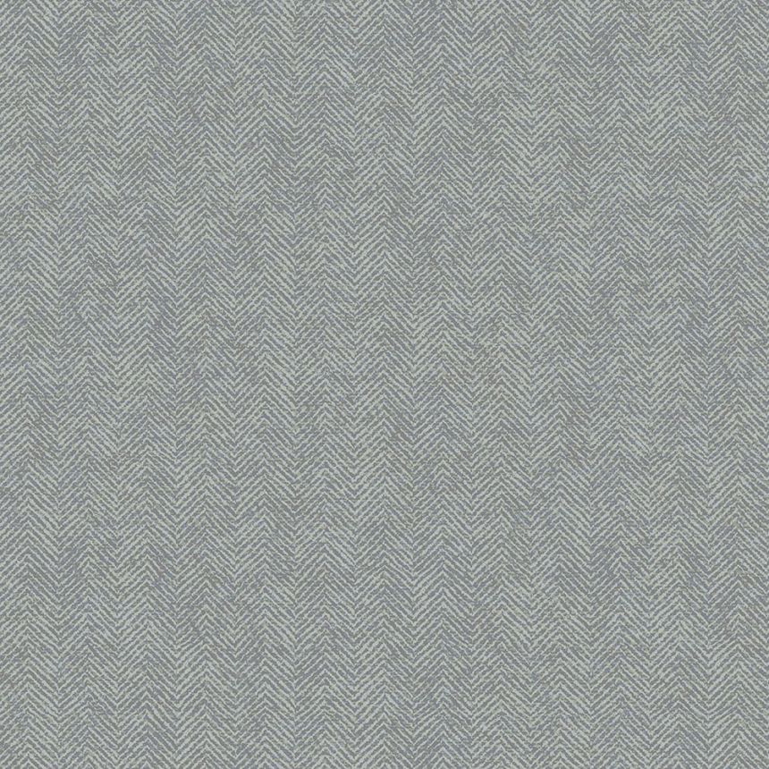 Vlies tapéta, szövet utánzat, halszálkás mintával 347667, Natural Fabrics, Origin