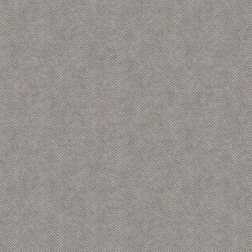 Vlies tapéta, szövet utánzat, halszálkás mintával 347665, Natural Fabrics, Origin