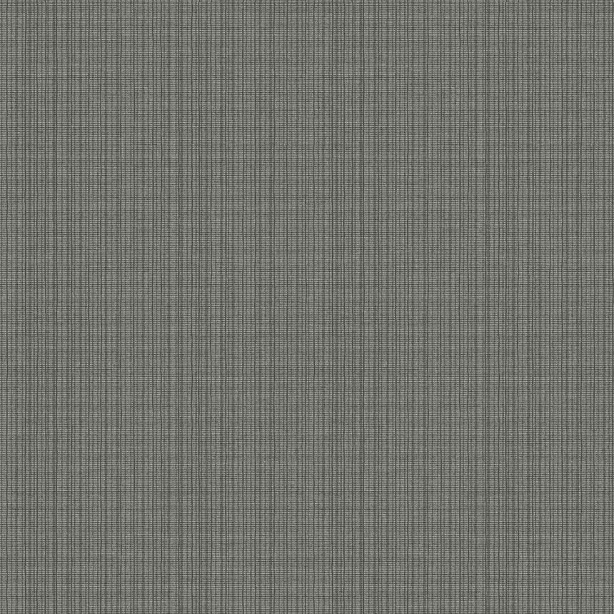Vlies tapéta, szürke szövött szövet utánzat 347628, Natural Fabrics, Origin