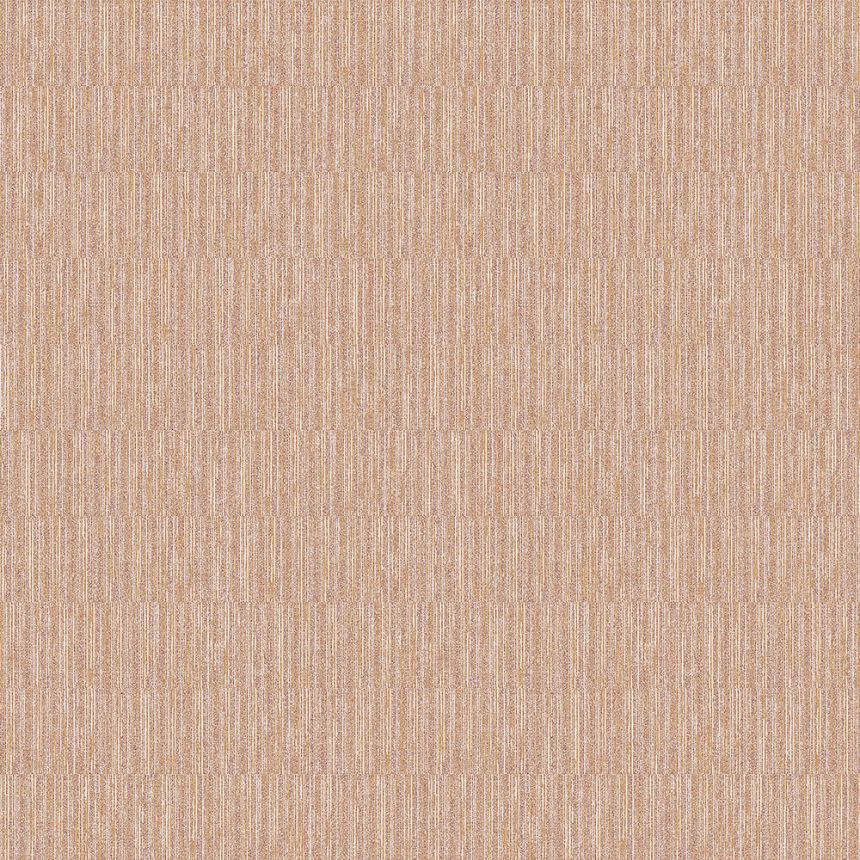 Barna-narancssárga vlies tapéta - bambusz utánzat 6509-4, Batabasta, ICH Wallcoverings