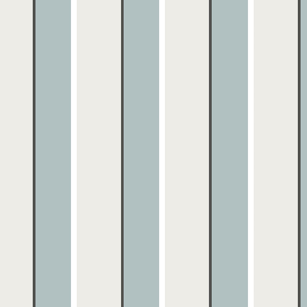 Kék-krém vlies csíkos tapéta 6508-1, Batabasta, ICH Wallcoverings