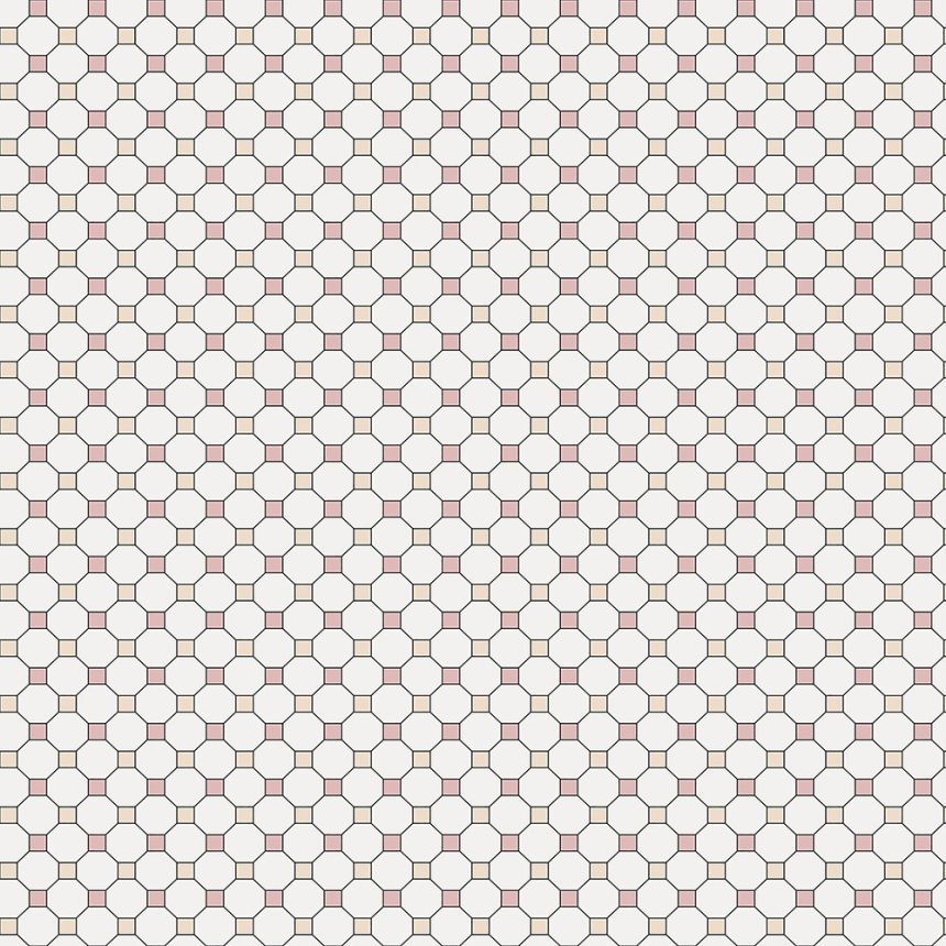 Vlies tapéta, színes mozaik 6504-4, Batabasta, ICH Wallcoverings