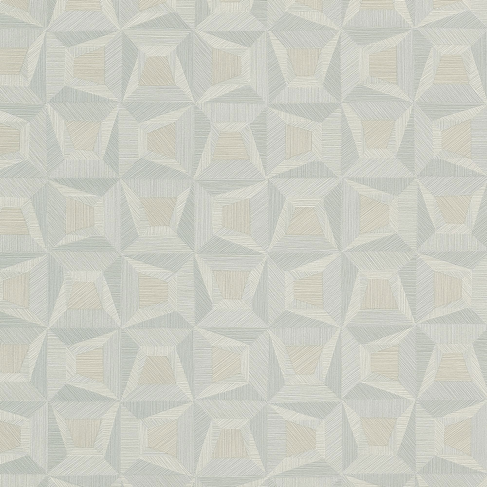 Kék vlies geometrikus tapéta, vinil felső réteg 31905, Textilia, Limonta