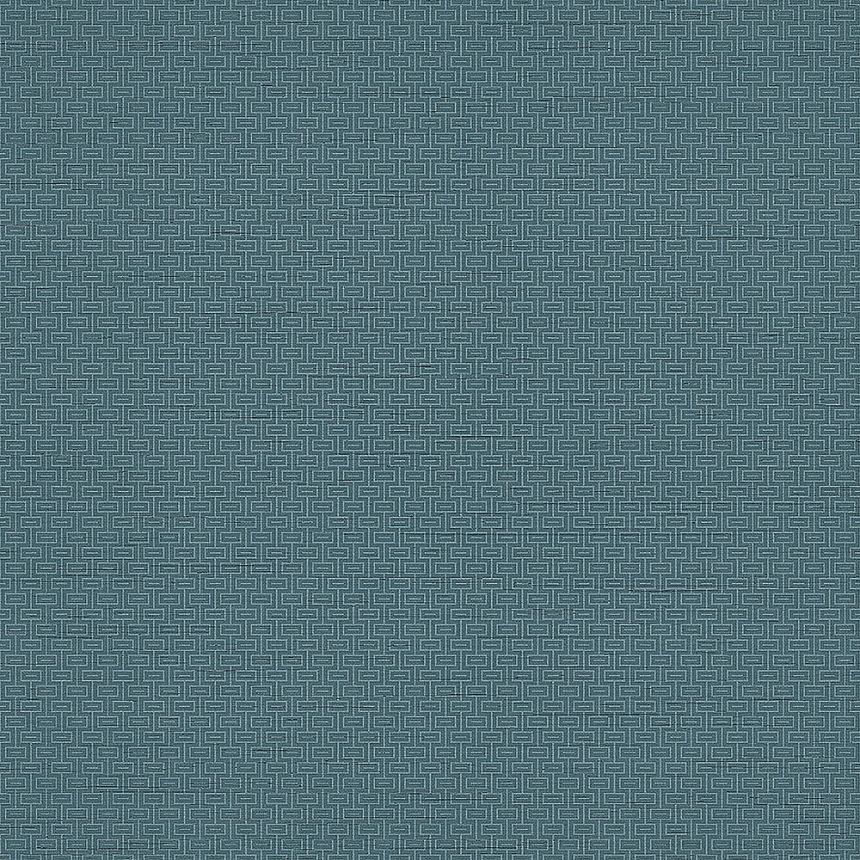 Luxus kék vlies tapéta, geometrikus mintával GR322509, Grace, Design ID