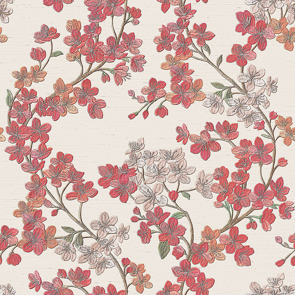 Luxus krém vlies tapéta virágok GR322203, Grace, Design ID