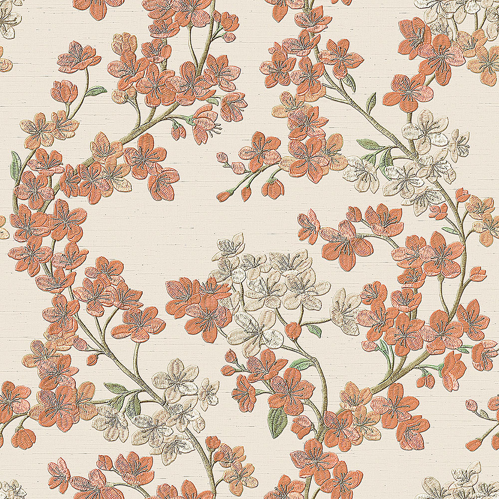 Luxus krém vlies tapéta virágok GR322202, Grace, Design ID