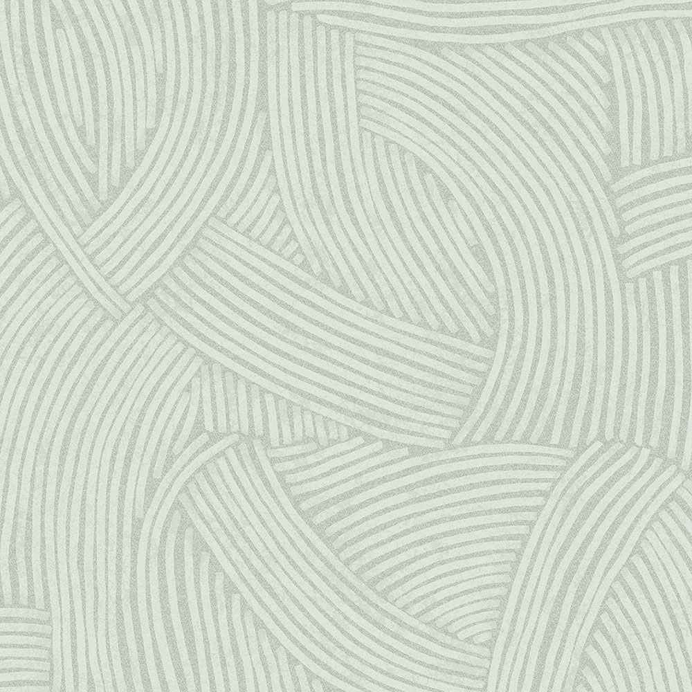 Kékeszöld vlies tapéta grafikus etno mintával 318014, Twist, Eijffinger