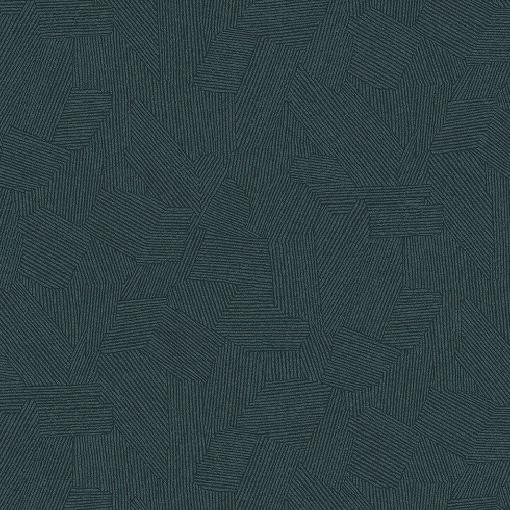 Kék vlies tapéta grafikus etno mintával 318006, Twist, Eijffinger
