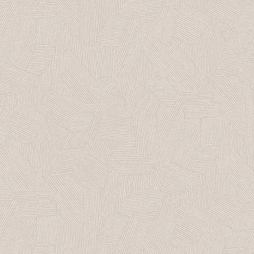 Krémes vlies tapéta grafikus etno mintával 318000, Twist, Eijffinger
