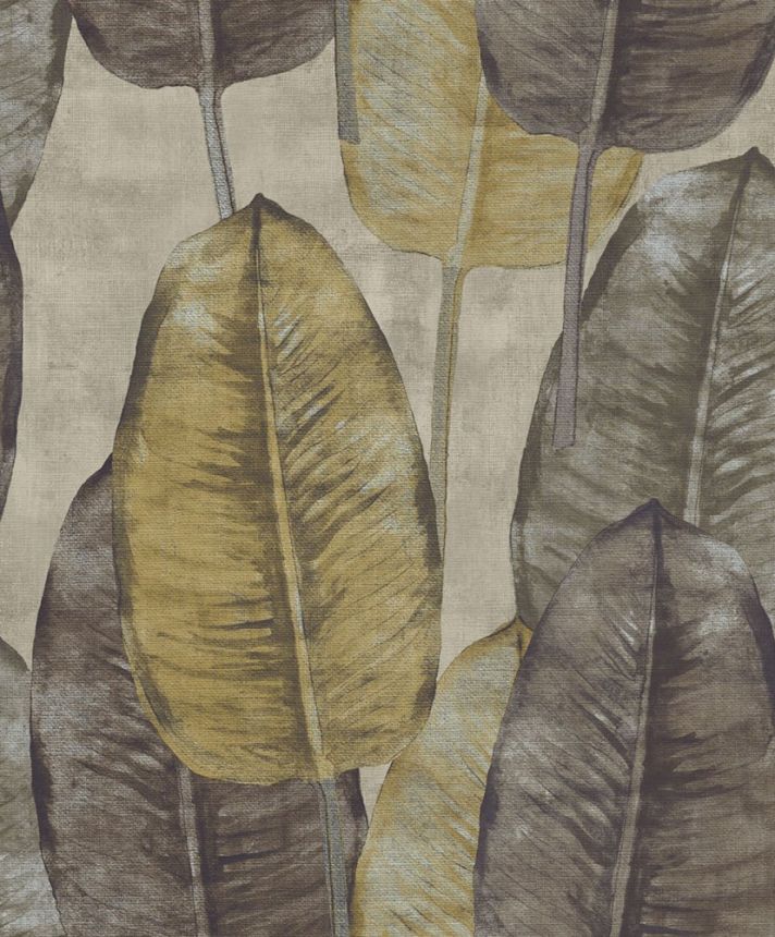 Texturált vlies tapéta, levelek TA25082 Tahiti, Decoprint
