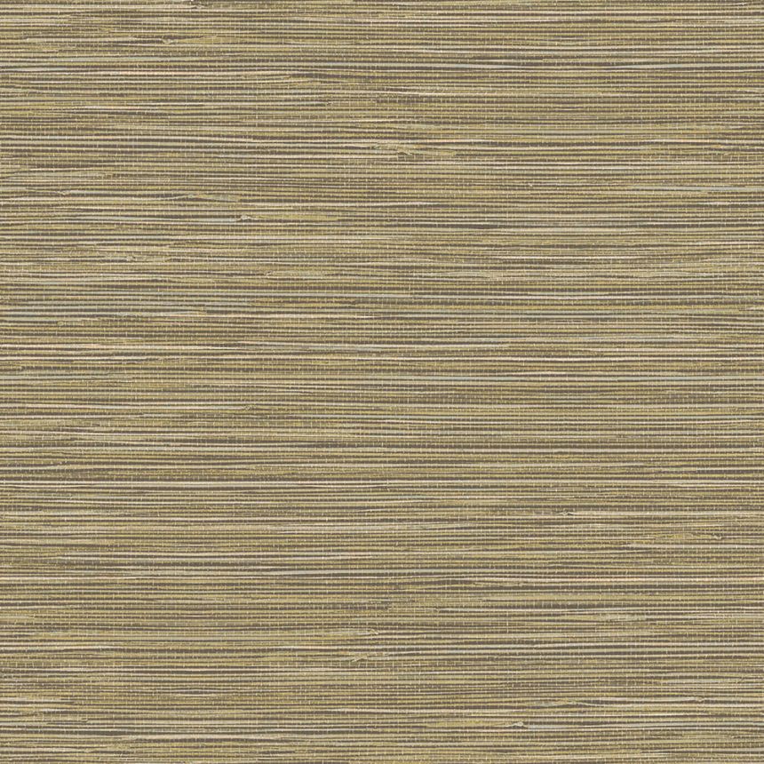 Vlies csíkos tapéta, barna, szövetutánzat, TA25042, Tahiti, Shades of Colour, Decoprint