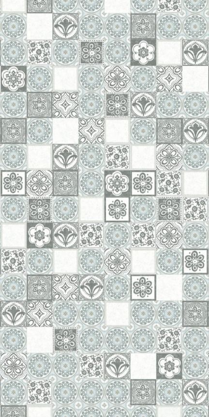 Non-woven mural wallpaper 392574, Mosaic Tiles, 150 x 300 cm, Carmen, Eijffinger