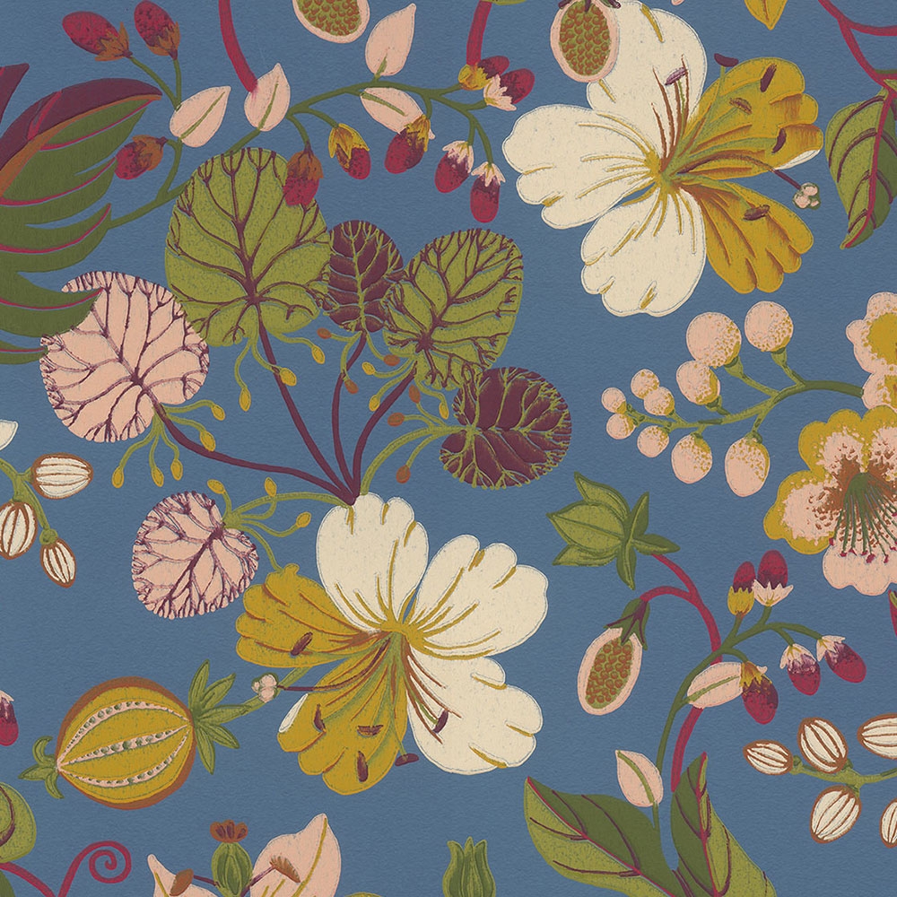 Frida Kahlo, Flowers - Non-woven wallpaper 392502, Carmen, Eijffinger