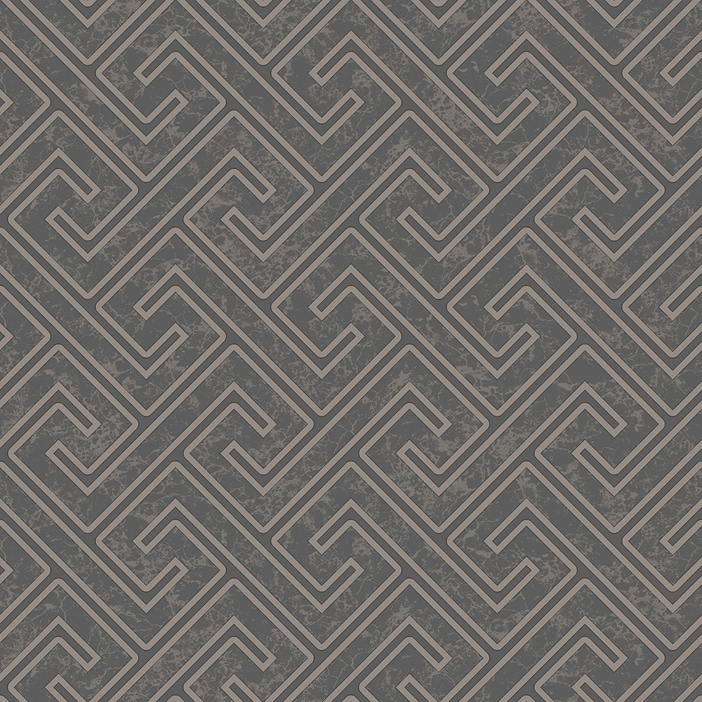 Barna geometrikus vlies tapéta, M54909, Adéle, Ugépa