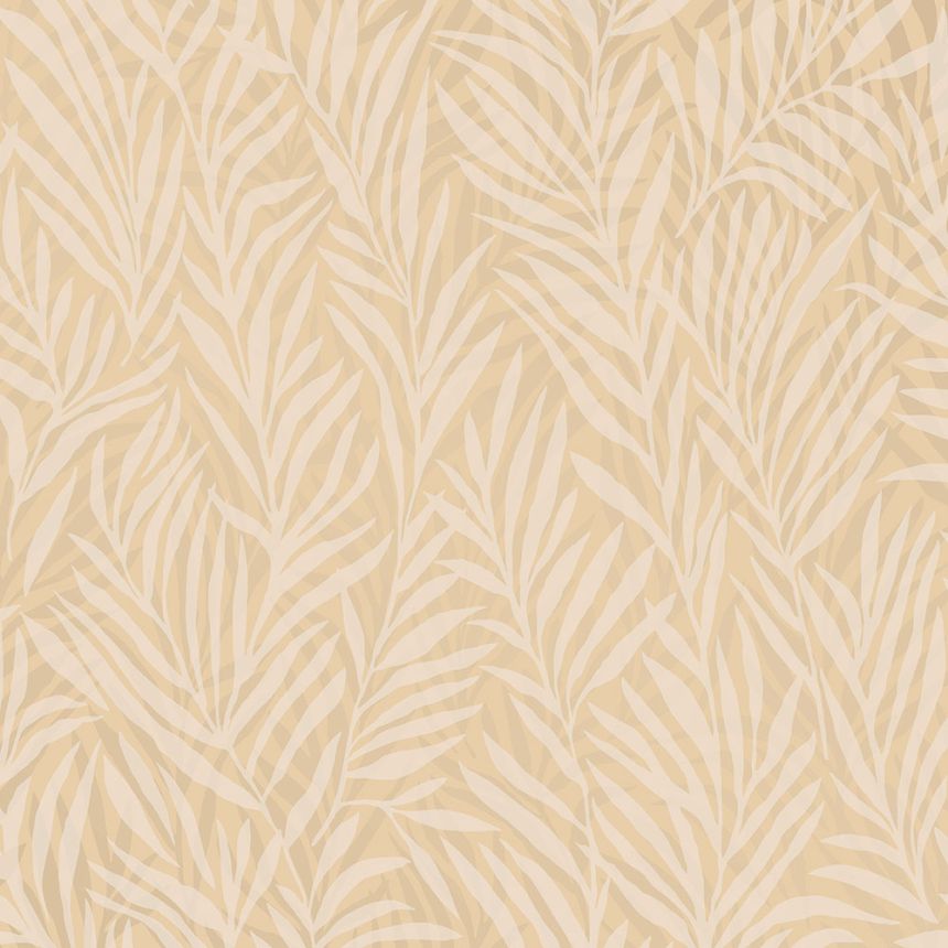 Sárga vlies tapéta, Levelek, M52502, Adéle, Ugépa