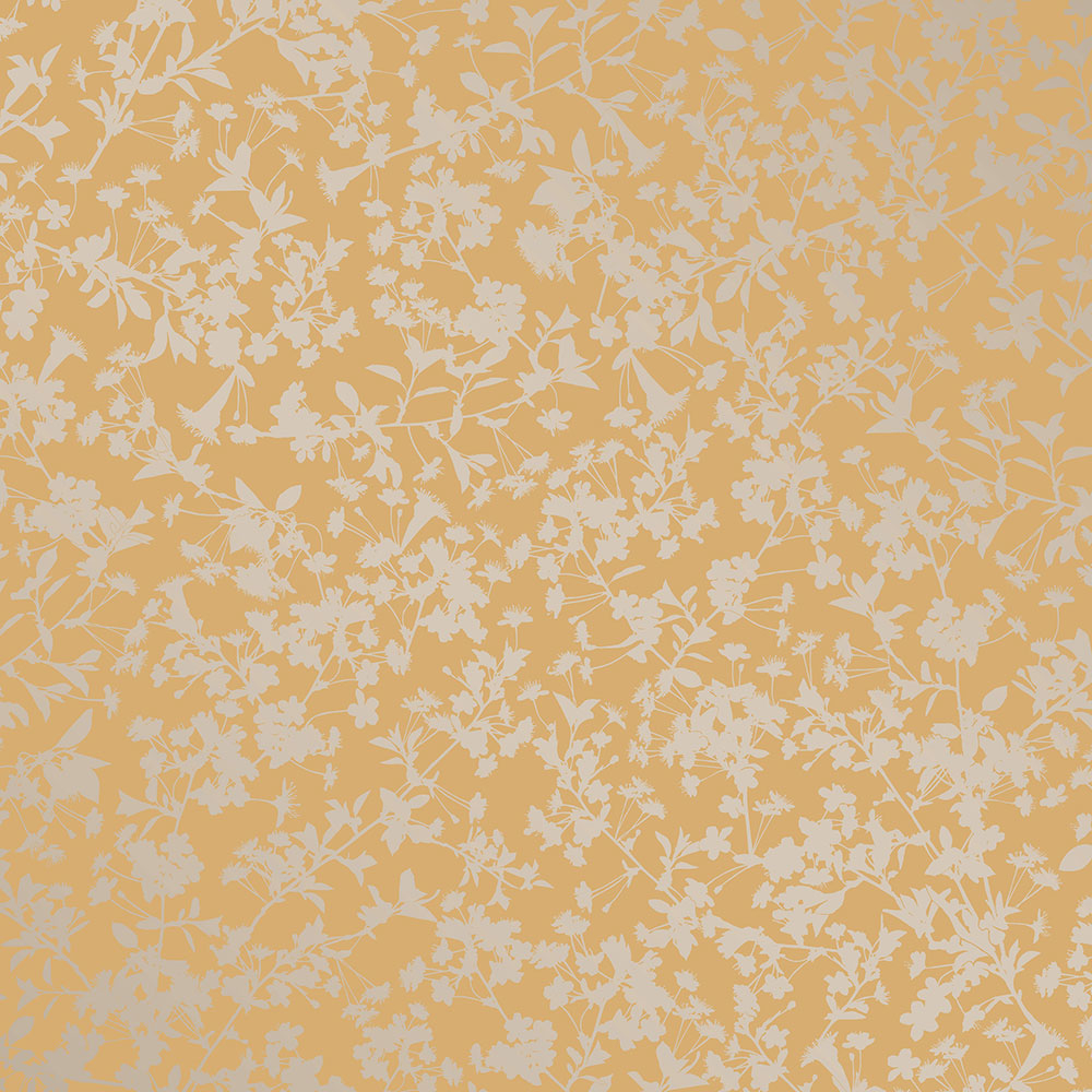 Sárga vlies tapéta, Virágok, M52402, Adéle, Ugépa