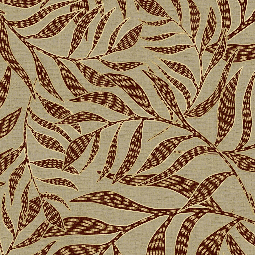 Luxus vlies tapéta, levél minta  391555, Terra, Eijffinger