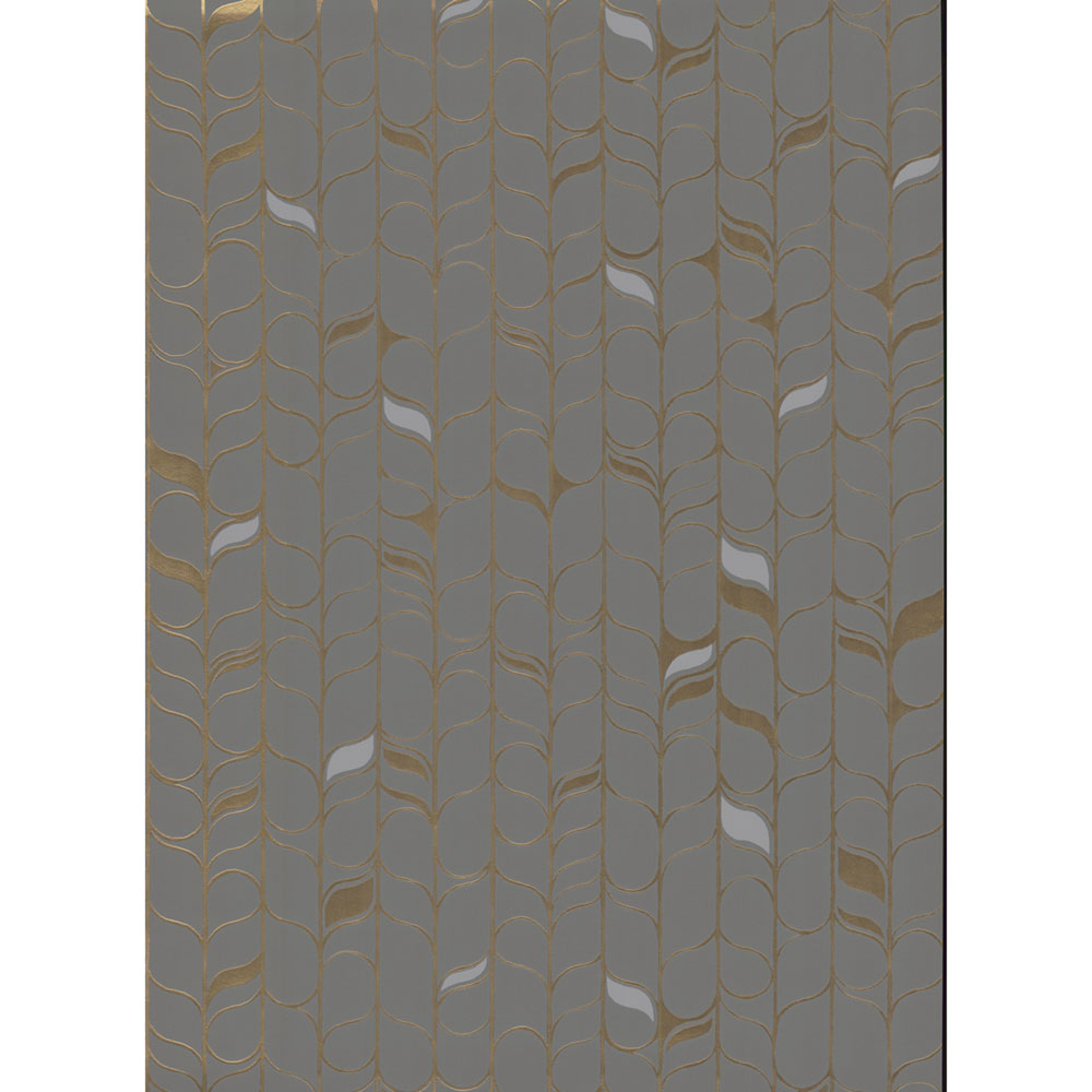 Szürke-arany gyapjú tapéta, levelek OS4203, Modern Nature II, York