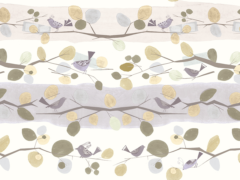 Vlies virágos fotótapéta, Ágak, Z66891, 5,10 X 3 m, Satin Flowers, Zambaiti Parati