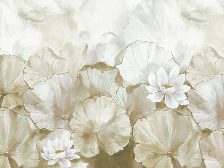 Vlies fotótapéta, Virágok levelekkel, Z66875, 5,10 X 3 m, Satin Flowers, Zambaiti Parati