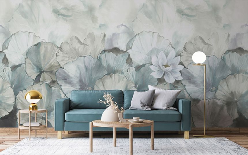 Vlies fotótapéta, Virágok levelekkel, Z66875, 5,10 X 3 m, Satin Flowers, Zambaiti Parati