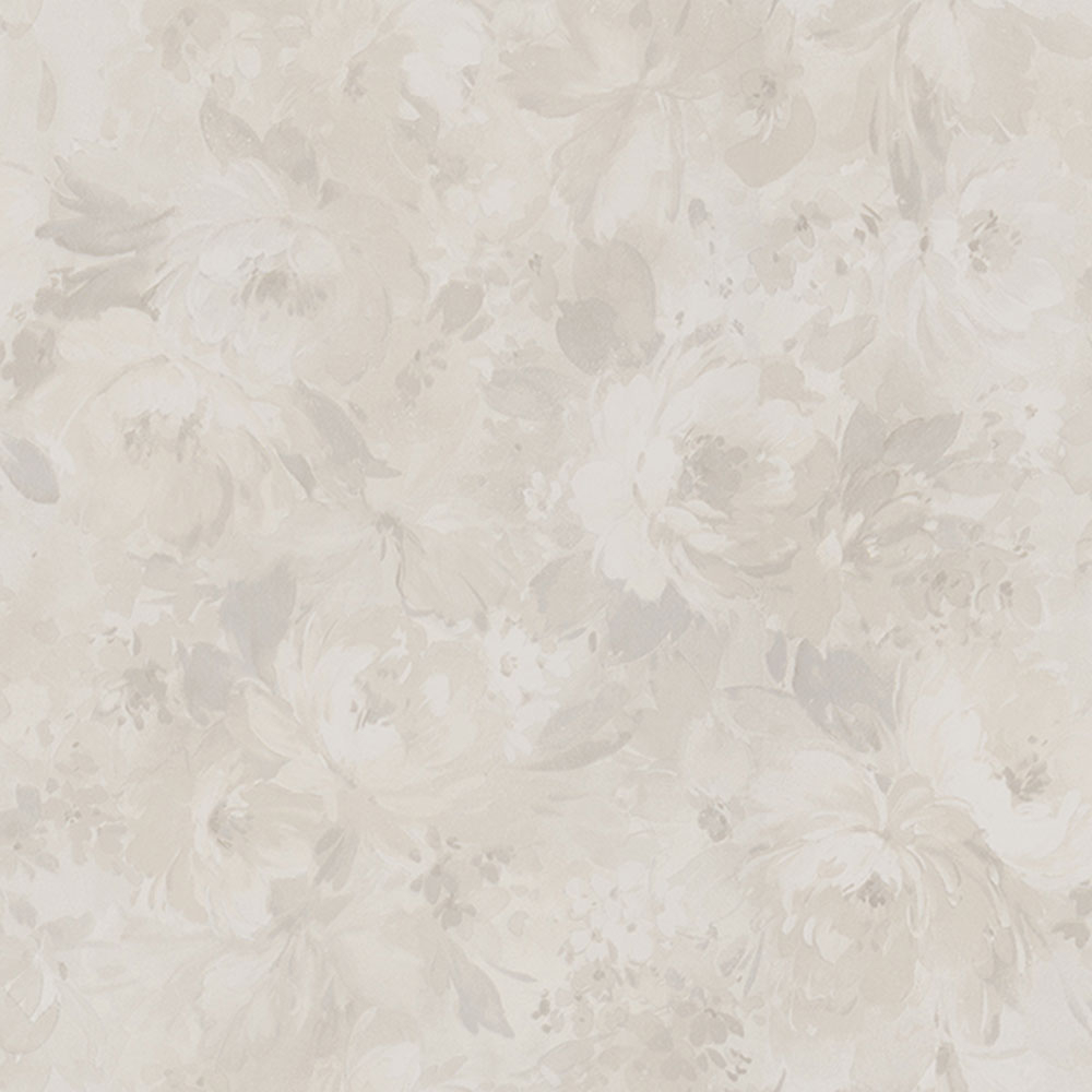 Bézs színű vlies virágos tapéta, Z66860, Satin Flowers, Zambaiti Parati