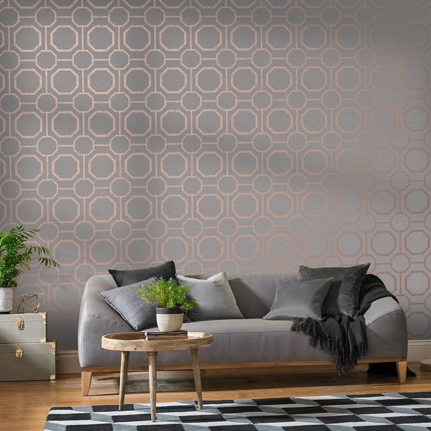 Vlies luxus geometrikus tapéta 105773 Eternal, Graham&Brown