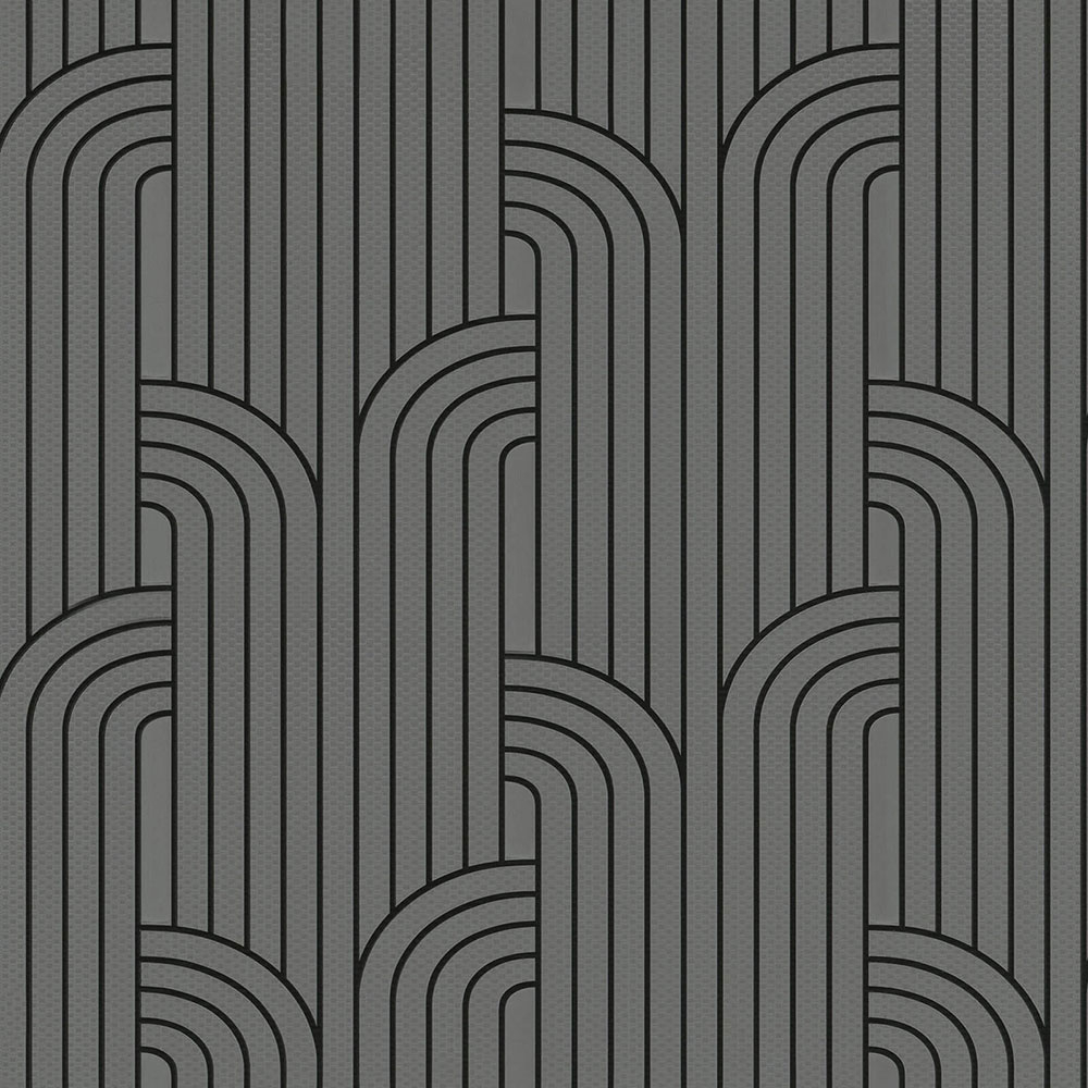 Luxus szürke geometrikus vlies tapéta Z76005, Vision, Zambaiti Parati