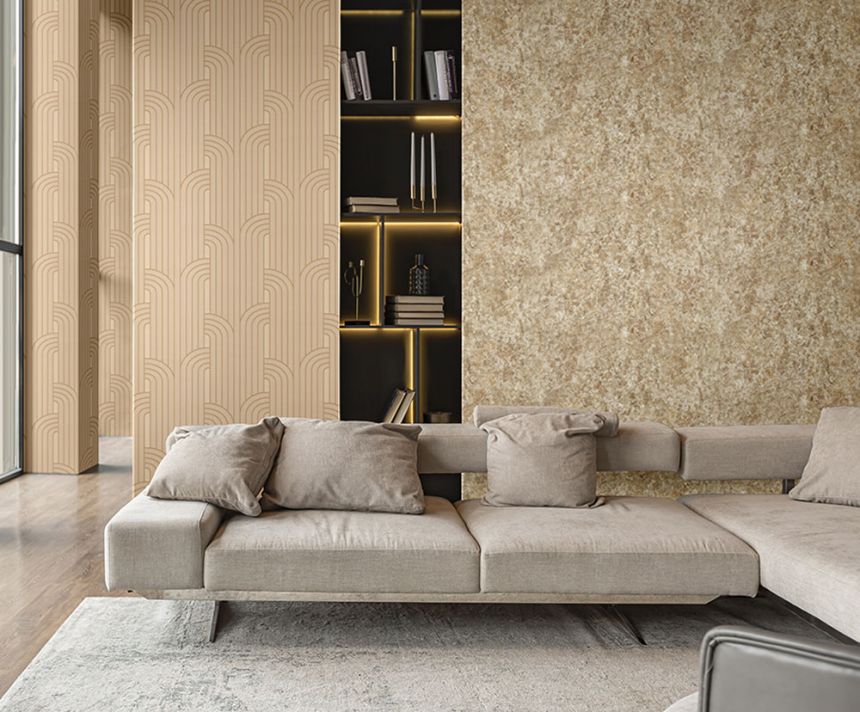 Luxus barna-arany vlies tapéta Z76041 Vision, Zambaiti Parati