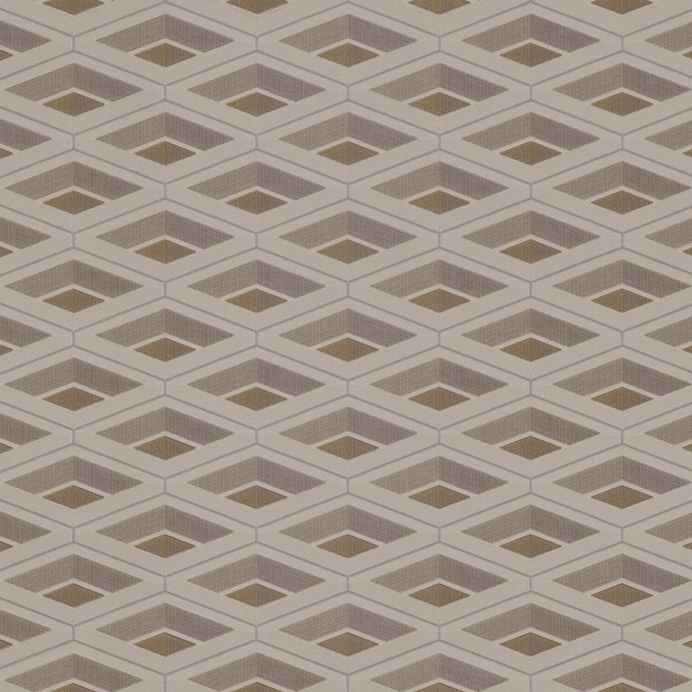 Fémes szürke-bézs geometrikus vlies tapéta Z76016, Vision, Zambaiti Parati