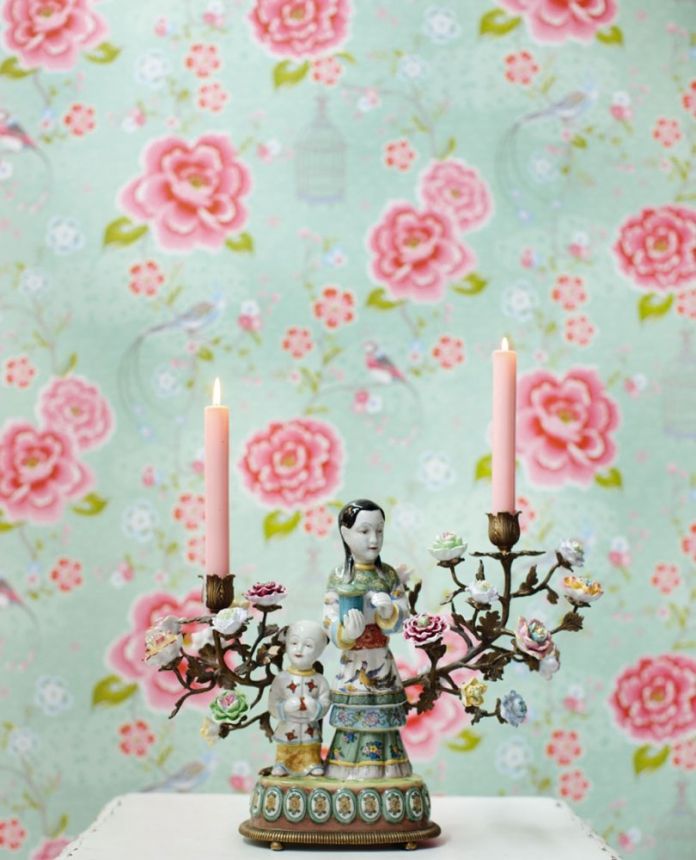 Vlies tapéta 300162, Virágok, madarak, Pip Studio 5, Eijffinger