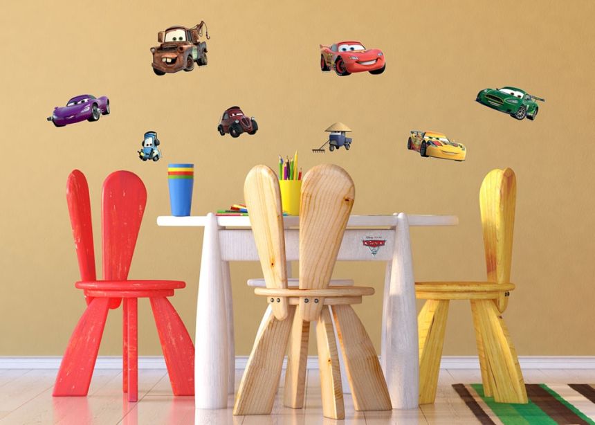 Gyerek öntapadó matrica DK 887, Disney Cars/Verdák 2, Mc Queen a Mater, AG Design