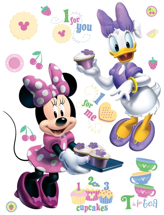 Gyerek öntapadó matrica DK 856, Disney, Minnie, AG Design