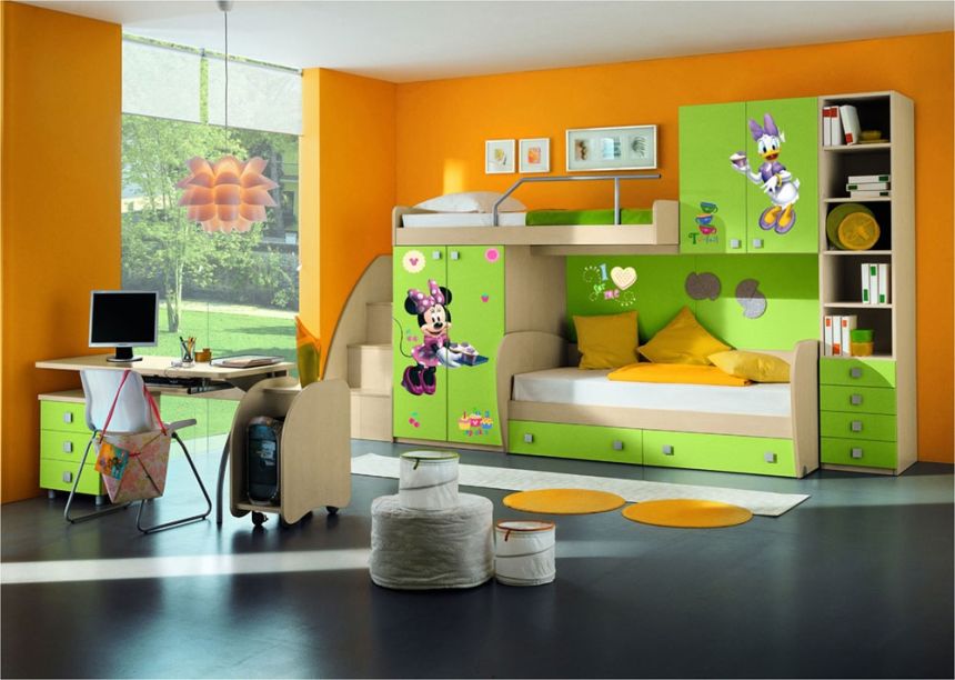 Gyerek öntapadó matrica DK 856, Disney, Minnie, AG Design